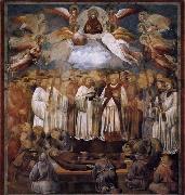 Death and Ascension of St Francis GIOTTO di Bondone